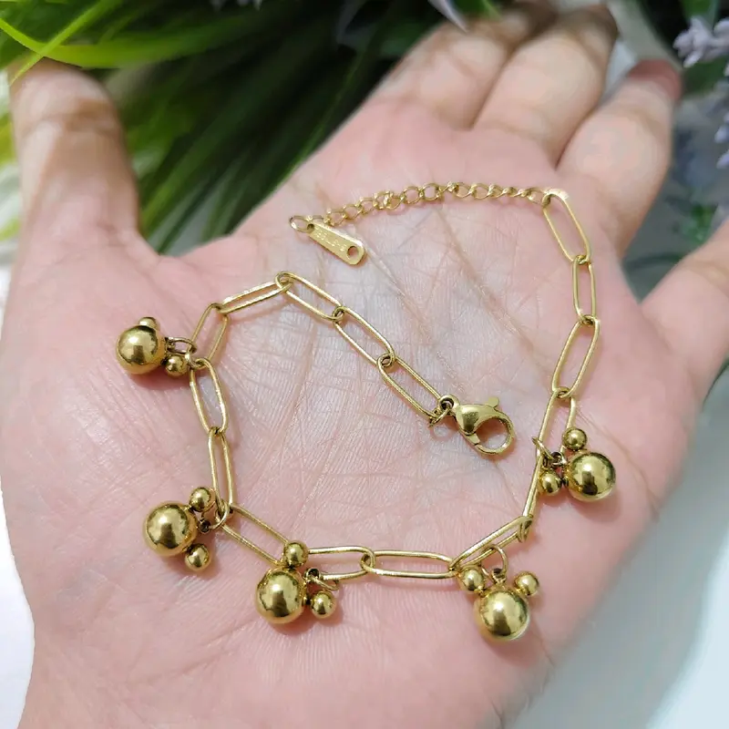 Kode 01-50 Motif Gelang Rantai Titanium 1