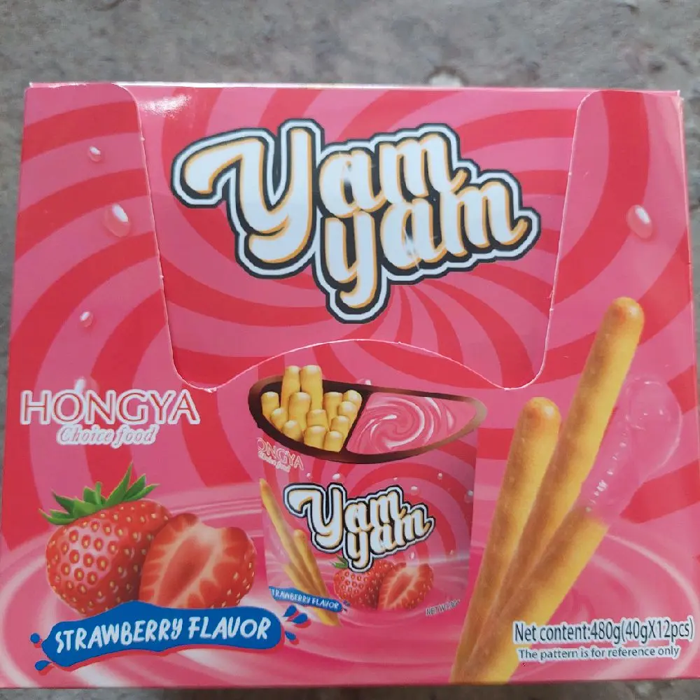 Sản phẩm Banh yam yam huong dau Hongya