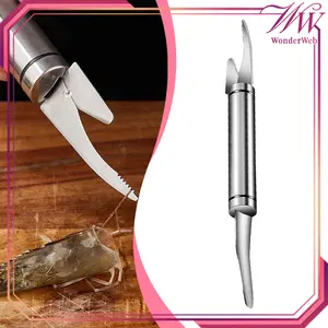 Pisau Pengupas Udang 304 Stainless Alat Pengupas Kulit Udang Multifungsi Alat Kupas Udang Alat Pengupas Udang