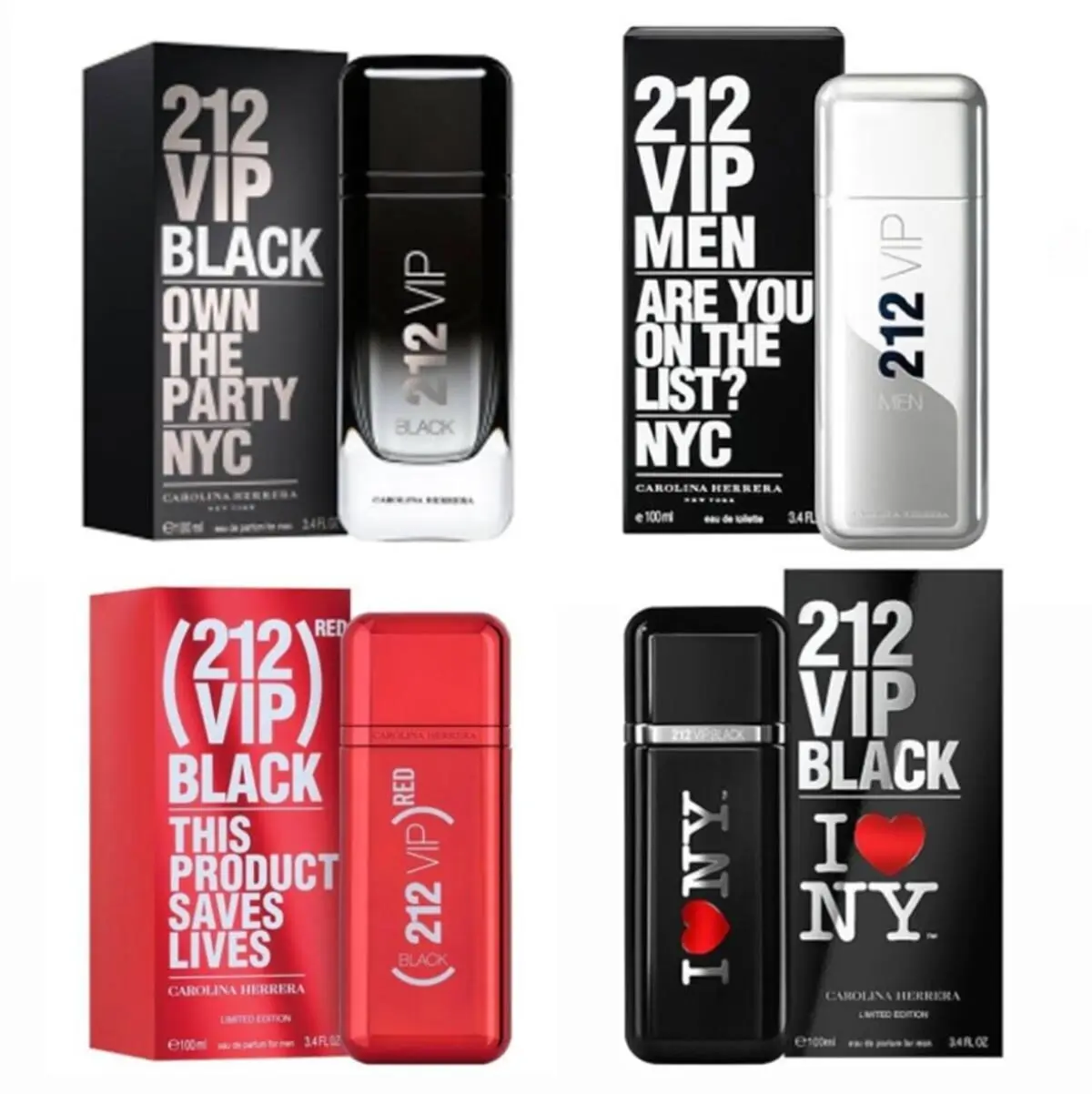 Parfum CH 212 Men VIP Series 100 ml BNIB for Men Promo Spesial Ramadhan