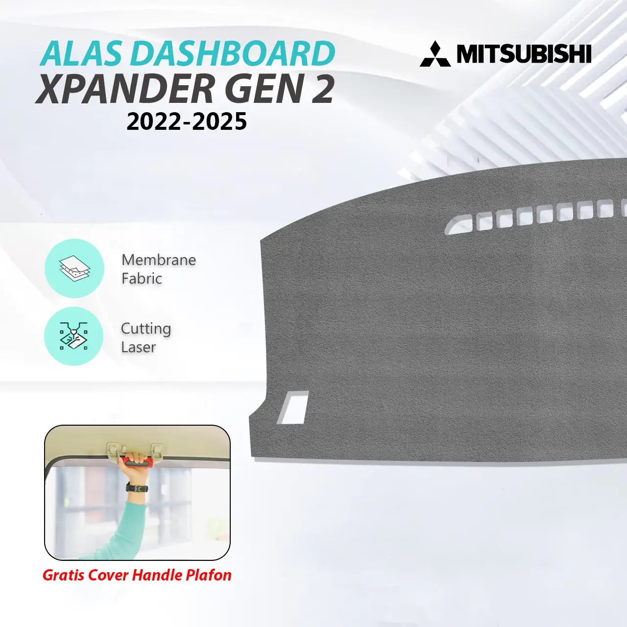 ALAS COVER DASHBOARD MITSHUBISHI XPANDER GEN 2 2022-2025