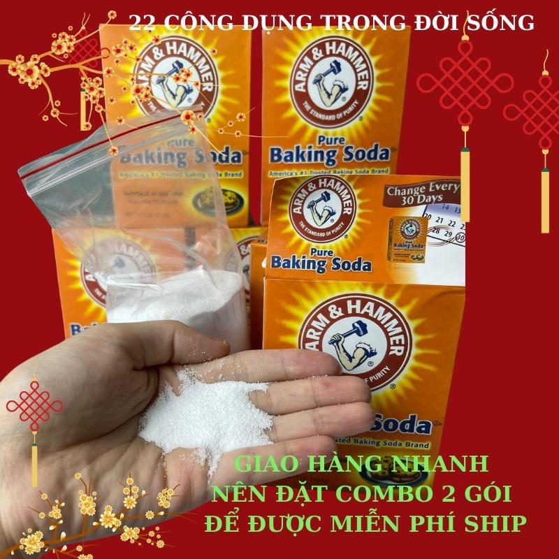 Bột Muối Nở 454g - Baking Soda, Tẩy Rửa Hiệu Quả, An Toàn, Không Gây Độc Hại làm sạch răng và nhiều công dụng khác bột làm bánh