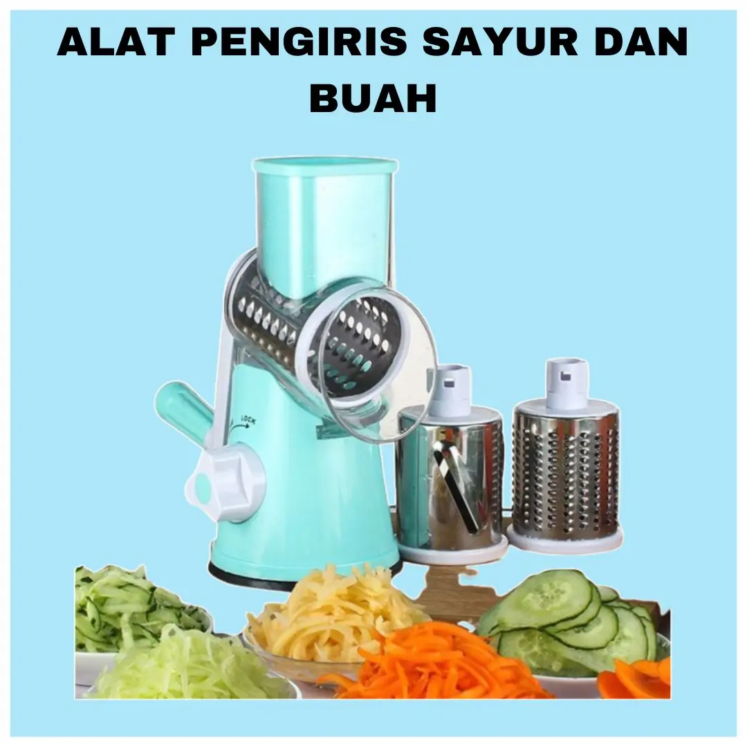 Rasakan Kemudahan Memasak dengan Slicer Multifungsi (Sayur dan Buah)