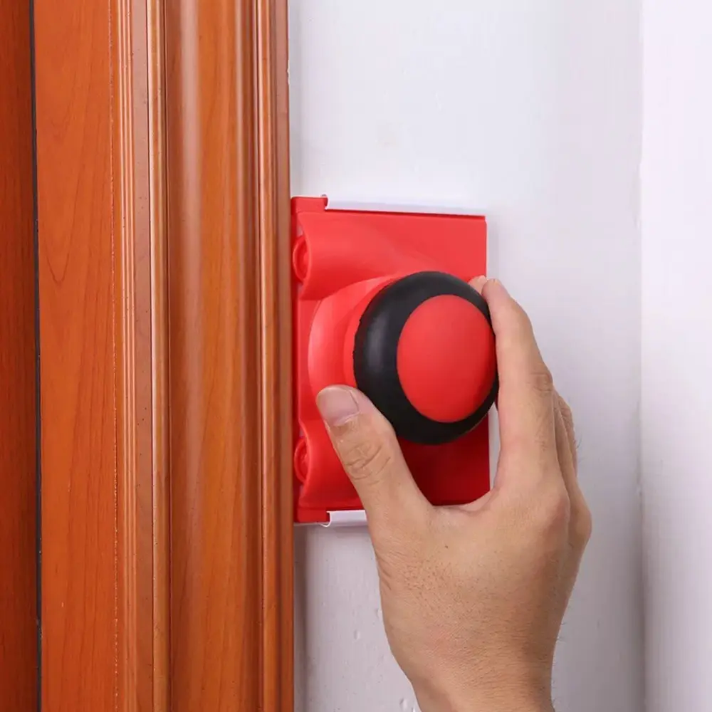 Clean-Cut Paint Edger Roller Brush Safe Tool for Home Room Wall Ceiling Red