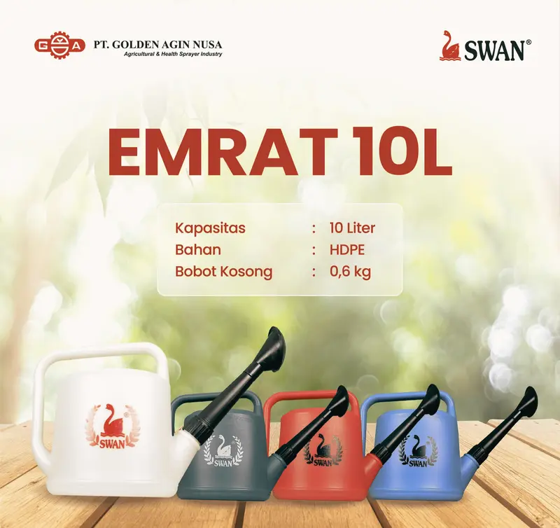 Gembor Swan 10 LTR Penyiram Tanaman Pot Siram