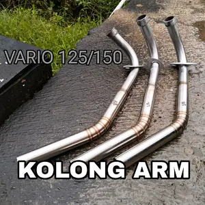 leheran ceklis cacing vario 125/150 cc kolong arm knalpot standar racing 26-28 dan 28-32
