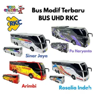 RKC Miniatur Bus Modifikasi UHD Tronton RKC Livery Arimbi Po haryanto Sinar Jaya Rosalia Indah Terbaru