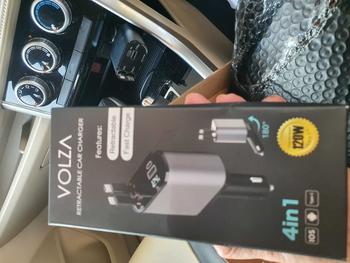 Product Review of Volza Retractable Charger (4in1) Kabel Fast Charging Cable Adaptor Aluminium Panjang iphone from w**n ** 0