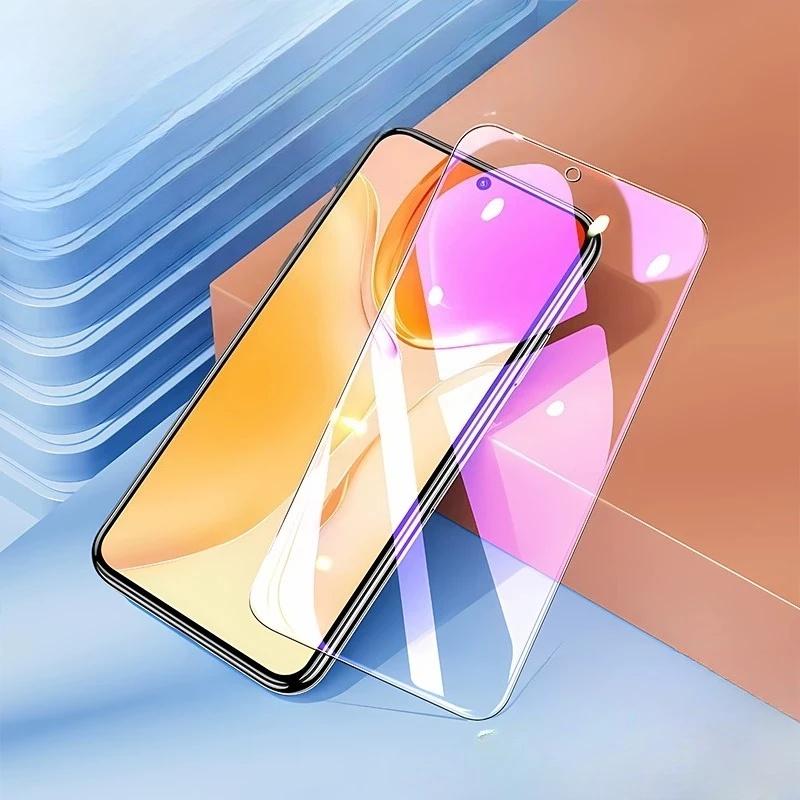 Kính cường lực chống ánh sáng xanh nhám cho Vivo T4X 5G, miếng dán màn hình…