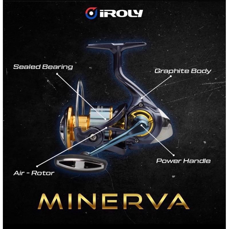 Reel IROLY MINERVA II HG 1000 2000 3000 4000 POWER HANDLE 6