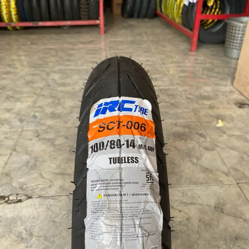 IRC Ban Motor Tubeless Ring 14 Matic 80/80-14 100/80-14 110/80-14 100/70-14 110/70-14 120/70-14 140/70-14 100/90-14 Motorcycle 2