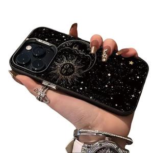 ดวงอาทิตย์พระเจ้าดวงจันทร์งสำหรับ iPhone16promaxกรณีโทรศัพท์มือถือ iPhone15ความคิดสร้างสรรค์14 ใหม่ 13 พรีเมี่ยมสีเงิน 12/11 ป้องกันการตก XSMax ชายและหญิง 8Plus ความเรียบง่าย xs / xr กรณีป้องกัน