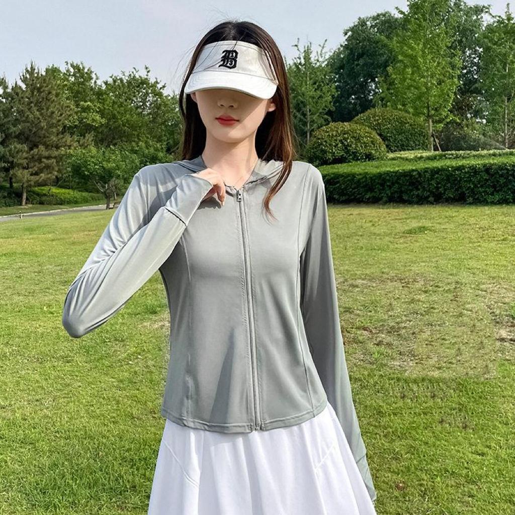 Jaket Anti-UV Ice Silk Ramping, Tipis Adem, Anti UV, Napas Udara untuk Luar Ruangan Musim Panas Jaket Anti-UV Ice Silk Ramping, Tipis Adem, Anti UV, Napas Udara untuk Luar Ruangan Musim Panas