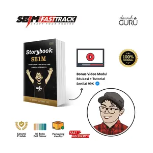 Dawuh Guru I Buku Storybook SB1M -  Panduan Profesional Ilmu Penting dalam Strategi Meningkatkan Penjualan & Strategi Gempur Iklan di TikTok I Berto Saksono Jati