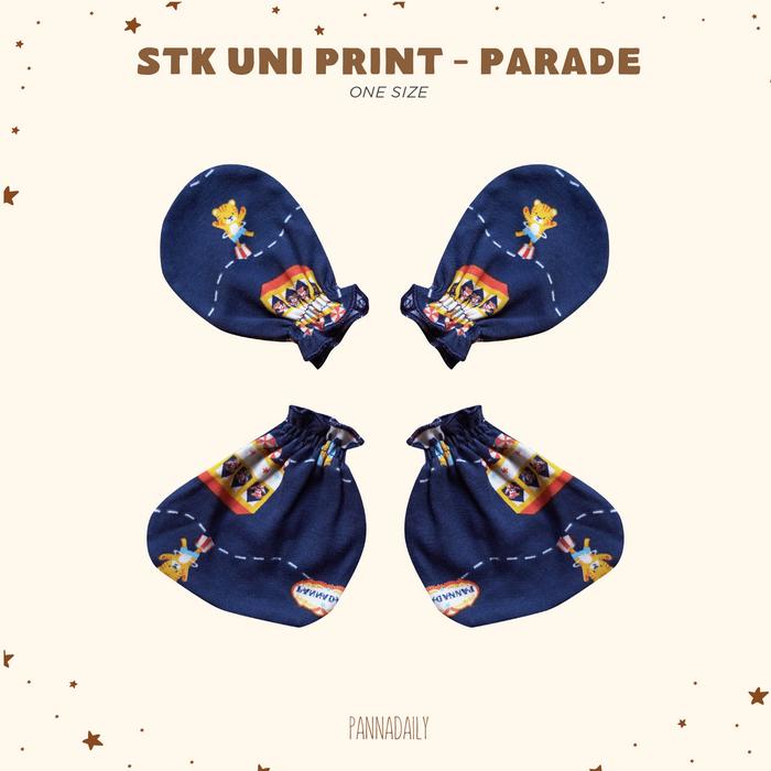 Gambar BOHOPANNA - PANNADAILY - STK UNI PRINT - SARUNG TANGAN SARUNG KAKI BAYI - PARADE dari Bohopanna Kota Semarang 3 Tokopedia