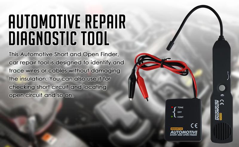 Product Introduction of em415Pro Automotive Electrical Open&Short Finder Circuit Tester,Tone Generator Cable Wire Breaker Fault Finder,DC Less than 42V Car Diagnostic 10