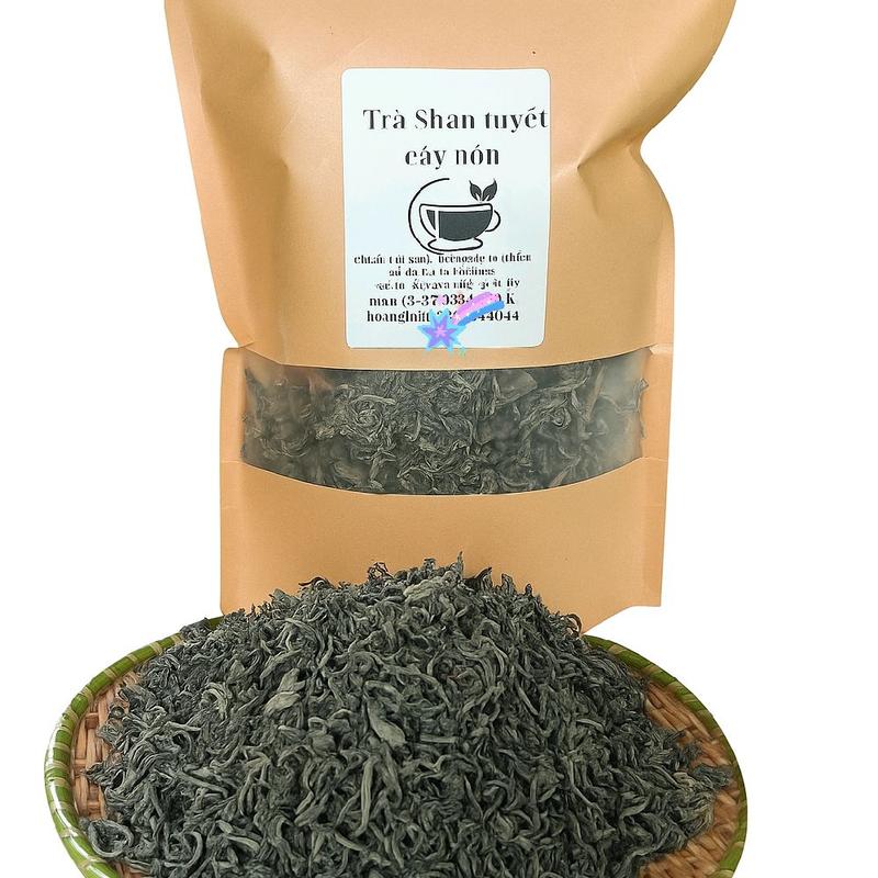  Trà shan tuyết  :  500g  loại 200k nước xanh vị chát nhẹ ngọt hậu 
