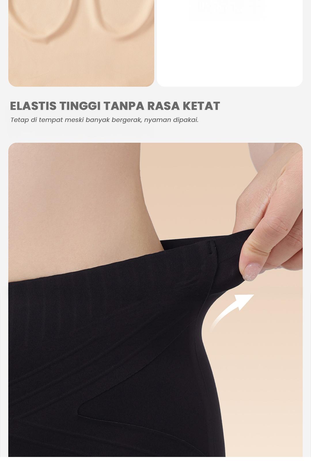 MISSWISS (3 Pcs) - Celana Dalam Seamless Wanita Pinggang Tinggi | Membentuk | Mengontrol Perut | Mengangkat Pinggul | Size M–2XL | #8562 MISSWISS (3 Pcs) - Celana Dalam Seamless Wanita Pinggang Tinggi | Membentuk | Mengontrol Perut | Mengangkat Pinggul | Size M–2XL | #8562