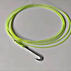 Mata pancing belut baja kualitas satu set tali , ukuran S , mata pancing belut sawah