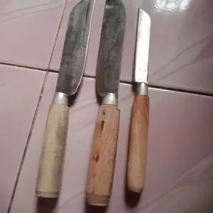 Diskon murah 1 set pisau Dapur isi 3 pcs 2 tanggung dan 1 kecil bahan baja tajam