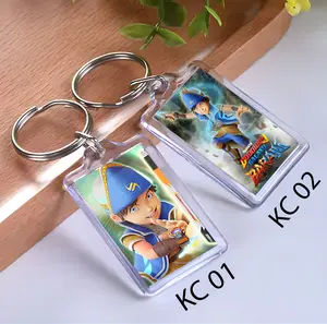 Keychain Boboiboy Sopan - Ganci Boboiboy - Gantungan Kunci - Boboiboy Sopab
