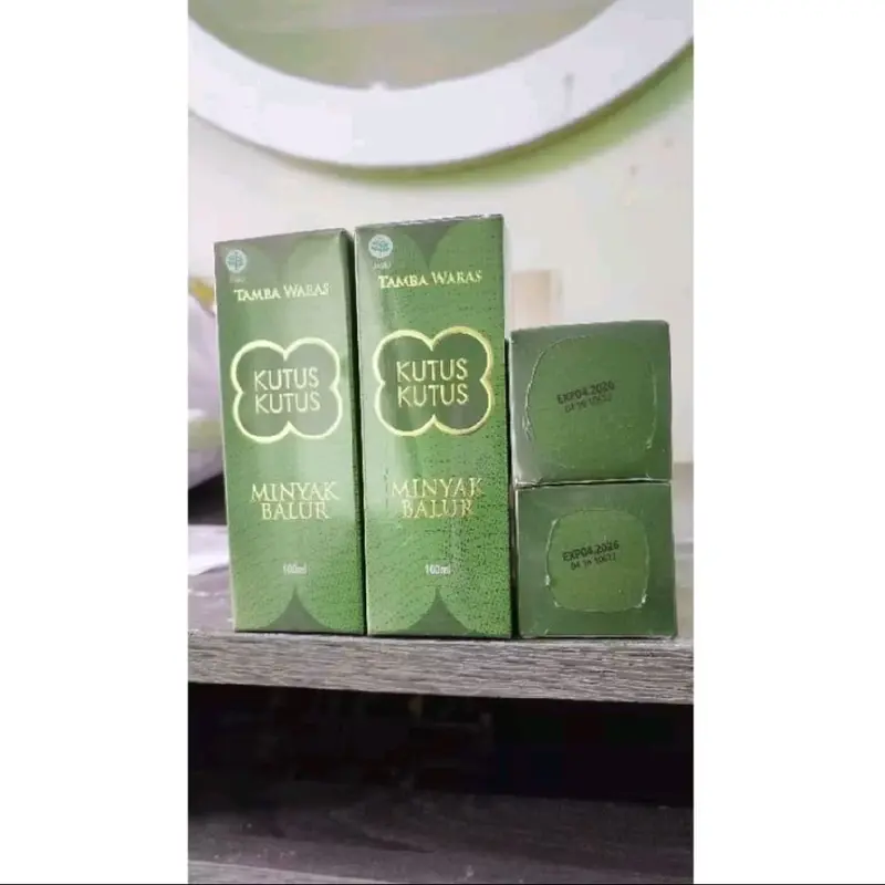 MINYAK KUTUS KUTUS ORIGINAL KEMASAN LAMA 2