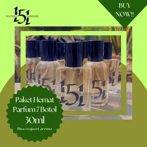 PAKET HEMAT PARFUM 30ML 7 BOTOL (Bebas Request Aroma)