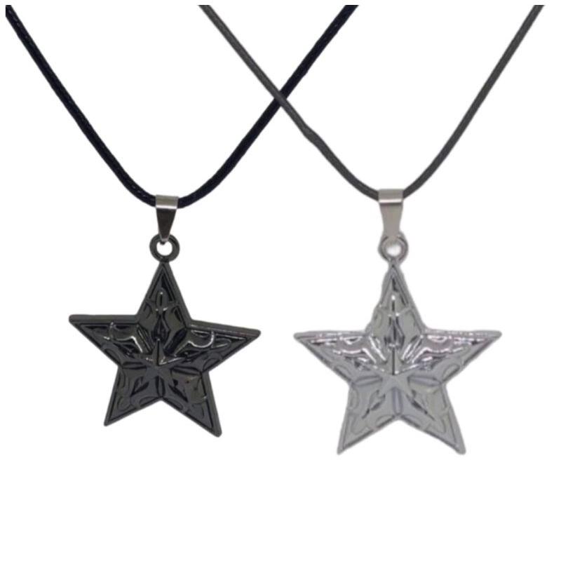 Product Introduction of kalung tali korea liontin bintang pria dan wanita viral skena kalung vintage pria hitam 5