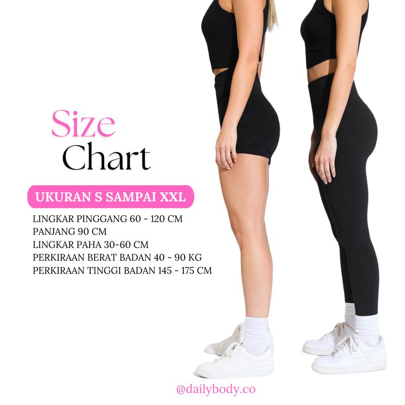 Product Introduction of DAILYBODY | Legging Panjang Tebal Premium Seamless High & Anti Jiplak basic celana 0