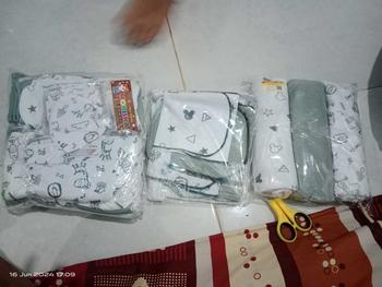 Product Review of PAKET LENGKAP 39 PCS BAJU BAYI NEWBORN BARU LAHIR BAHAN KATUN LEMBUT TERLARIS SNI Parsel from M**a 0