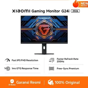 Xiaomi Mi Monitor 24" G24i 2026 200hz Fast-IPS FreeSync Gaming Garansi Resmi
