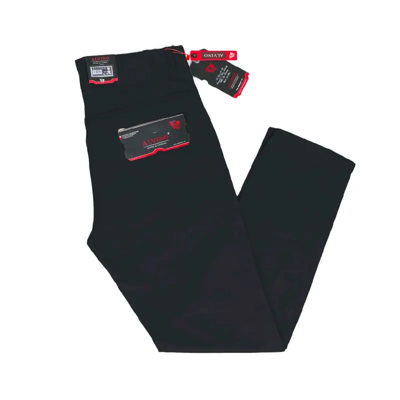 celana kanfas alvino  model kantong  paspol/bobok bahan kanfas sulfura  di pake adem panjang 104 cm sampe 105 cm tipe standar regular 5