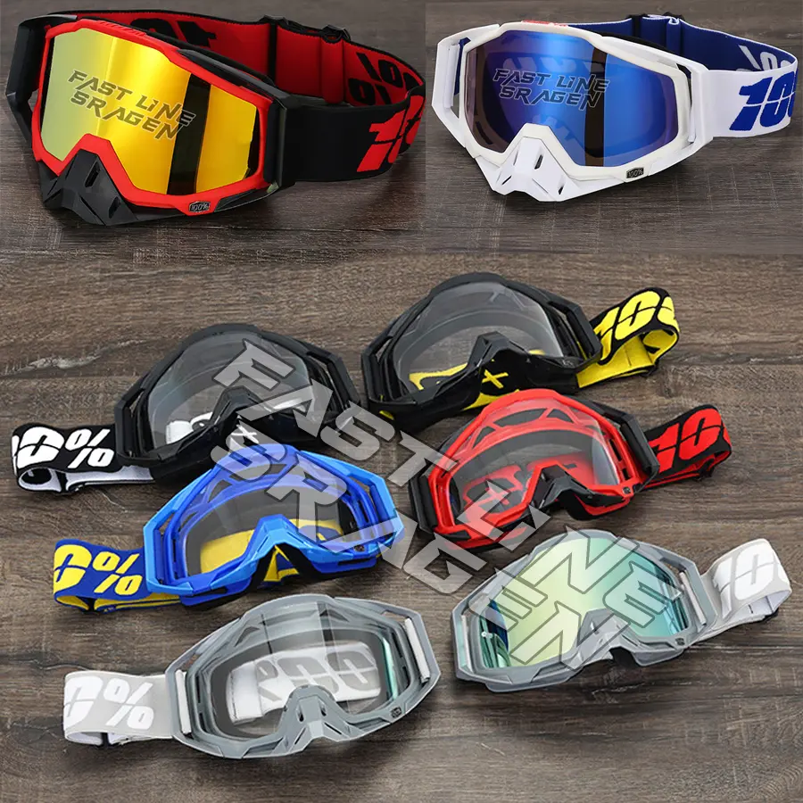 KACAMATA GOGGLE 100% MOTOCROSS TRAIL ADVENTURE TRABAS SUPERMOTO HELM KLX CRV JPX