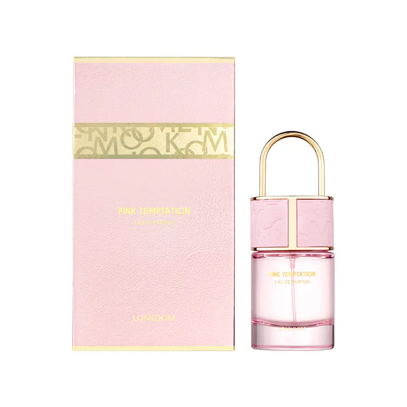LONKOOM Parfum Cewek Pink Temptation/Fiery Charm Wangi Tahan Lama Soft Fruity Floral 50ml EDP 1
