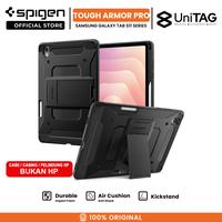 Gambar SPIGEN Case for Samsung Galaxy Tab S11 Tough Armor Pro Stand Casing Black - Tab S11, Tough Armor Pro dari Spigen Indonesia Kota Administrasi Jakarta Barat 1 Tokopedia