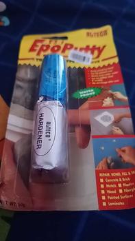 Product Review of Lem Alteco Epo Putty 50gram untuk Beton, Fiberglass, Logam, PVC, Plastik, Kayu, dan Akuarium from i** g**s 0