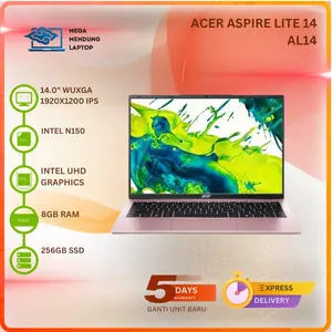 ACER ASPIRE LITE 14 AL14 N150 8GB 256GB W11+OHS+M365B 14.0FHD IPS