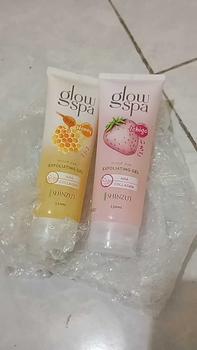 Product Review of [BUY1 GET1] Shinzui Glow Spa Exfoliating Gel 130 ml | Cica / Ichigo / Honey | Mengangkat Sel Kulit Mati from J**t 0