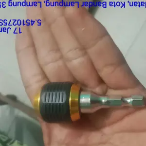 JLD Adaptor Mata bor quick change Chuck Heksagonal 60mm Kepala Adaptor Mata Bor Converter Serbaguna