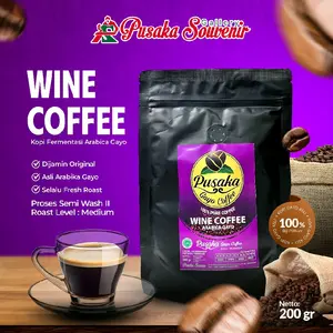 Pusaka Wine kopi arabica || Kopi gayo aceh