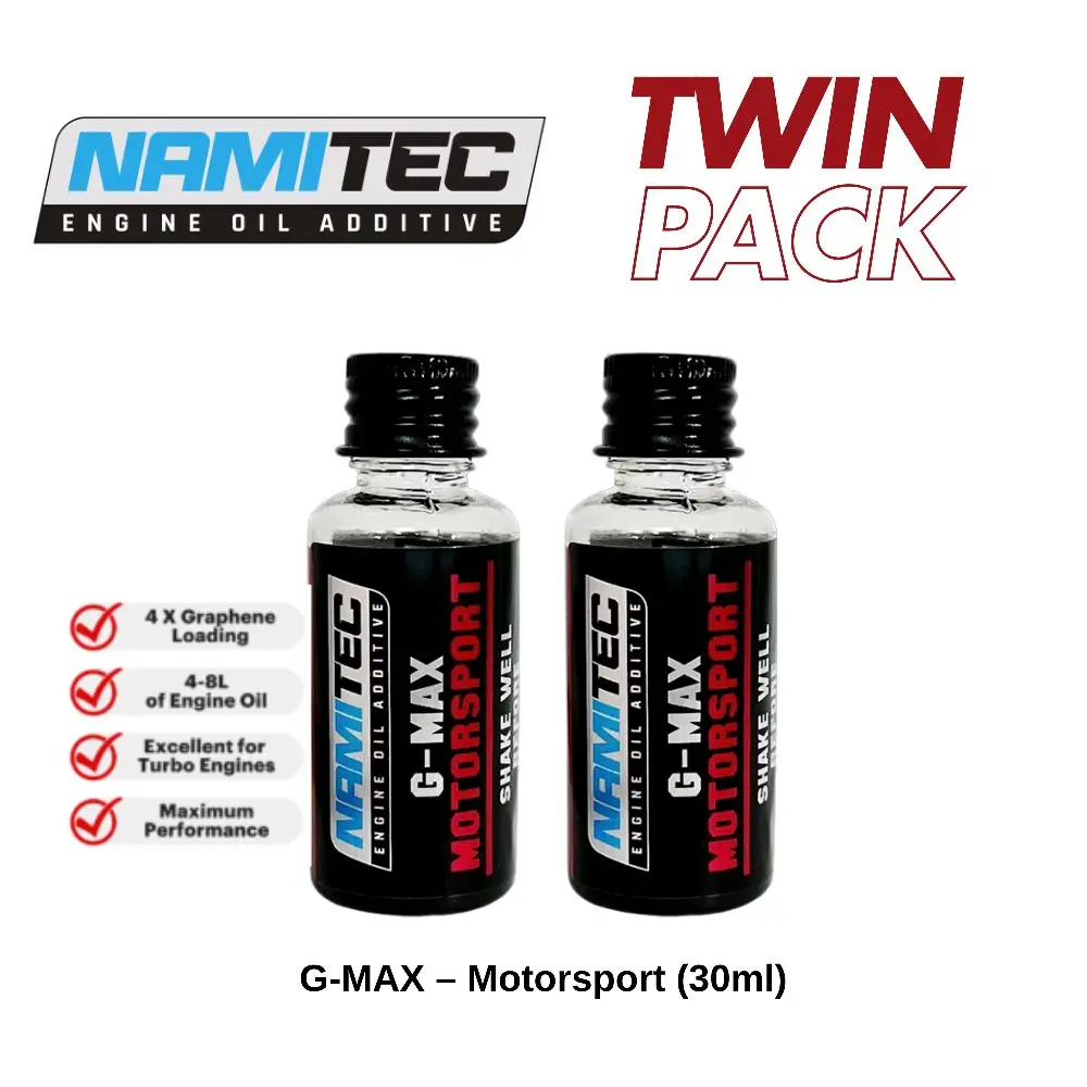 NAMITEC G-MAX Twin Pack. Graphene Additives for Engine Protection and Fuel Savings