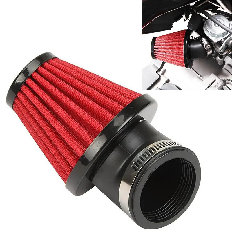 Penapis Udara, Untuk Honda, Kawasaki, Yamaha, dan Racer Suzuki, Reka Bentuk Runcing, Reka Bentuk Udara Sejuk Filter Motorcycle