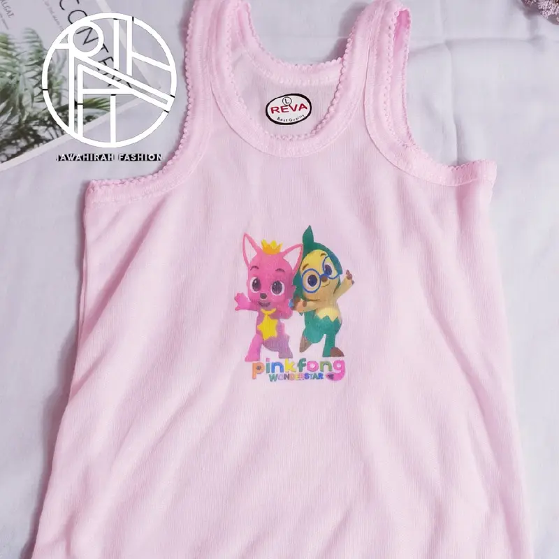 [12]Pcs Kaos Dalam Anak Pria Perempuan Warna Motif Karakter Kartun Lembut || Jawahirah Fashion 6
