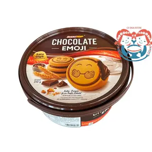 BIskitop Emoji Timba Rasa Coklat 250gr untuk snak lebaran hampers parcel