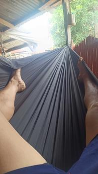 Product Review of Hammock Hammock cradle Fashion hammock  300kg load Quick-drying Outdoor hammock from L**Z 0