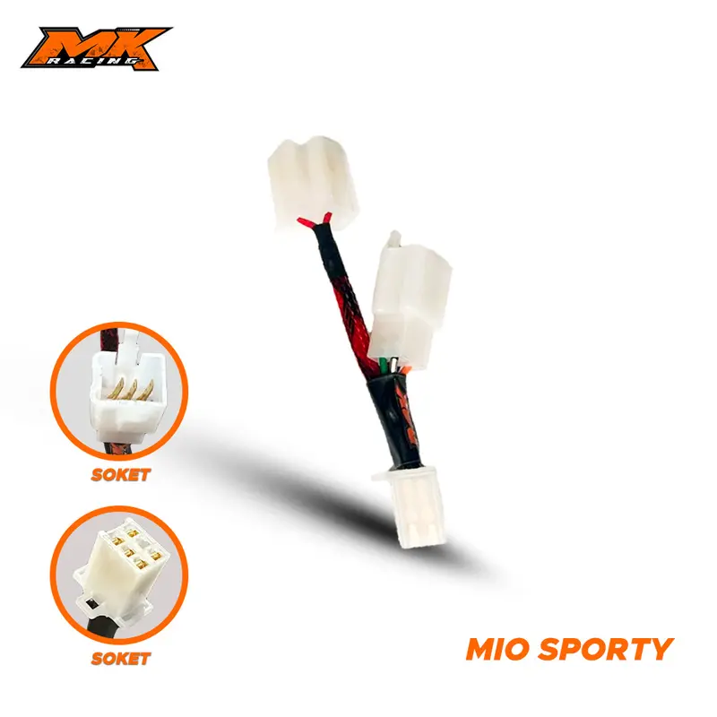 MK Racing Soket Flasher Stoplamp Lampu Rem Kedip cepat/lambat Honda Yamaha Mio Sporty/Smile / Vario 125/150 / NMAX Old / Vixion 3