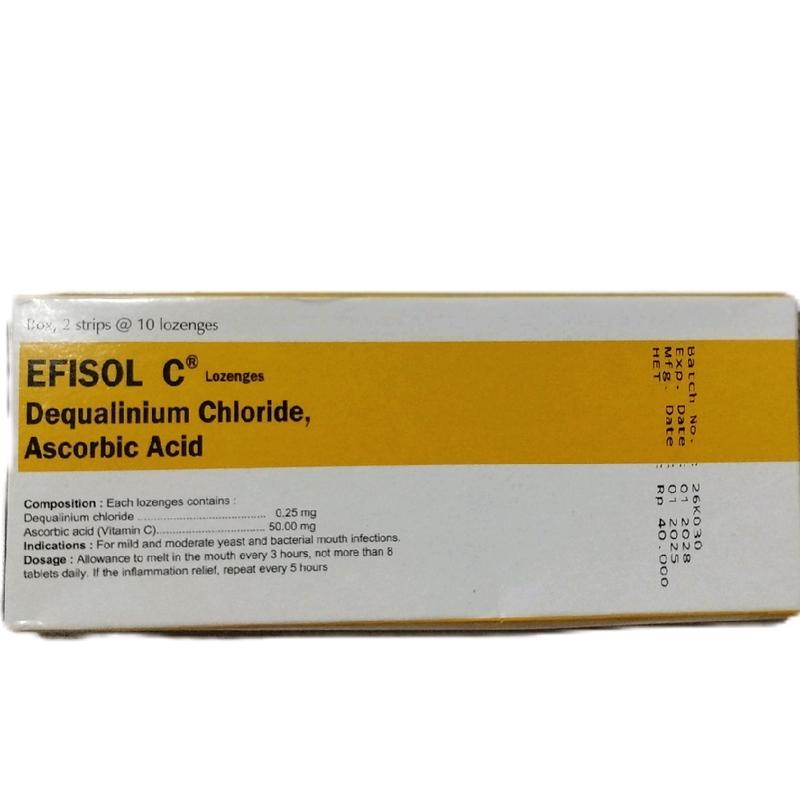 efisol permen pelega tenggorokan / permen vit c - Shop | Tokopedia