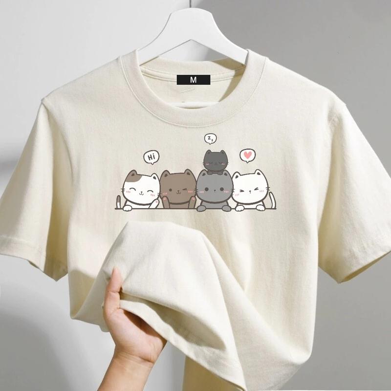 0787 Áo thun nam nữ tay lỡ form rộng in hình đa dạng áo thun unisex thời trang hot mùa hè Cổ Tròn