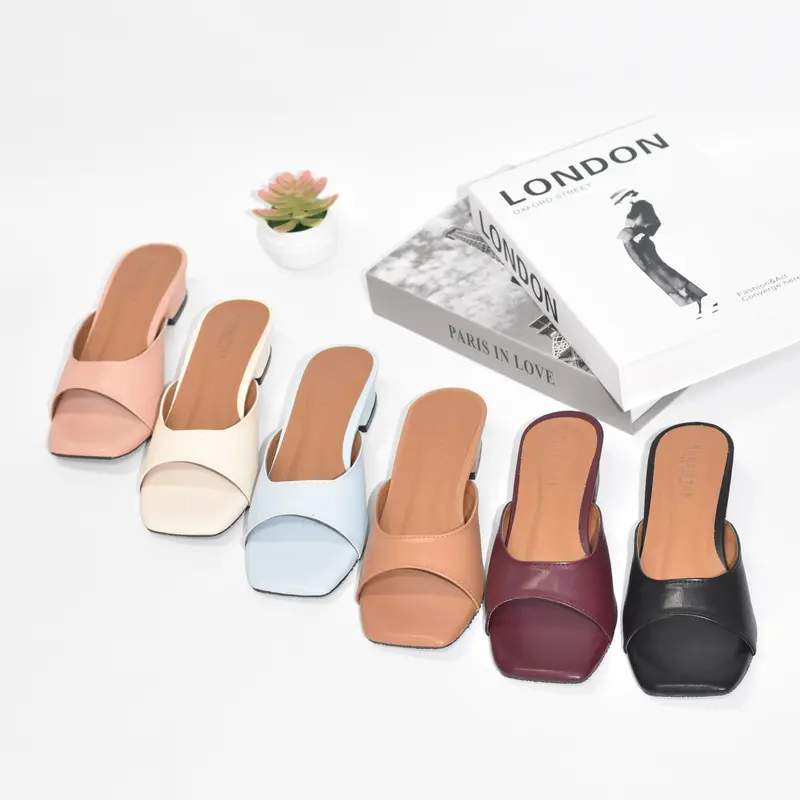 Sandal heels wanita / sandal trendy wanita tinggi 3cm/ Kf 001 Shoes selop  wanita Sendal 7