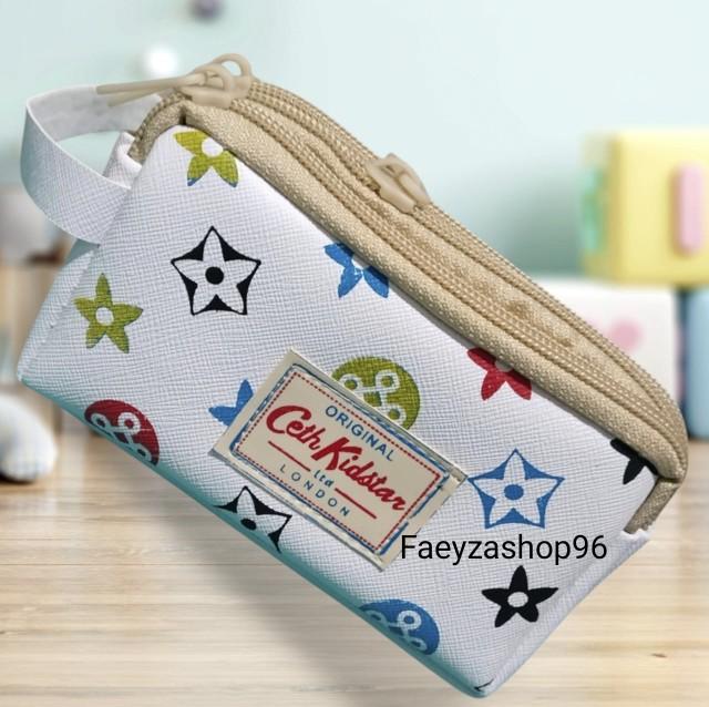 Product Introduction of Dompet Wanita Pouch 3 Ruang Resleting Multifungsi Kartu-Uang dengan 3 Ruang Resleting 12
